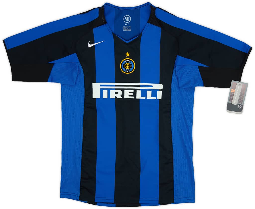 2004-05 Inter Milan Home Shirt (XL.Boys)