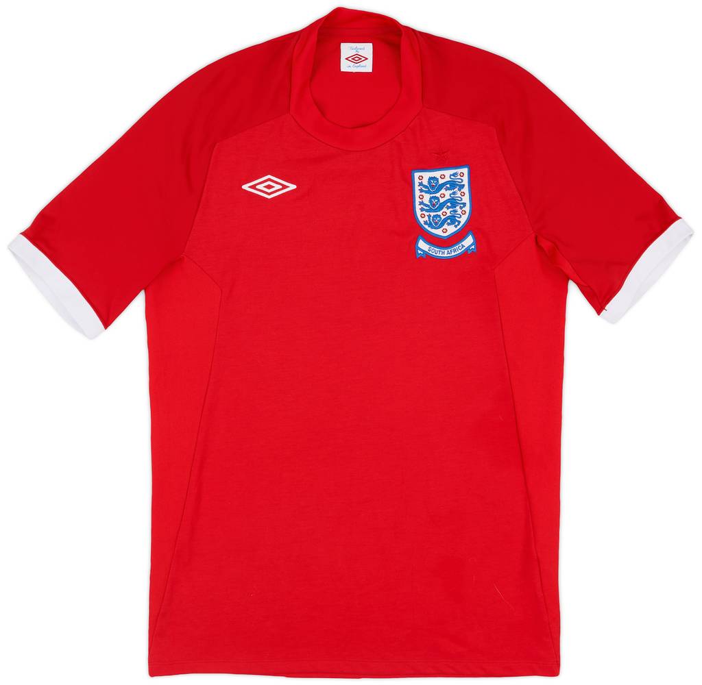 2010-11 England 'South Africa' Away Shirt - 8/10 - (M)
