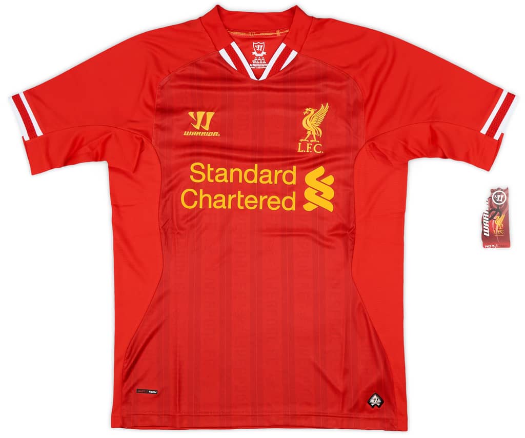 2013-14 Liverpool Home Shirt Gerrard #8 (S)
