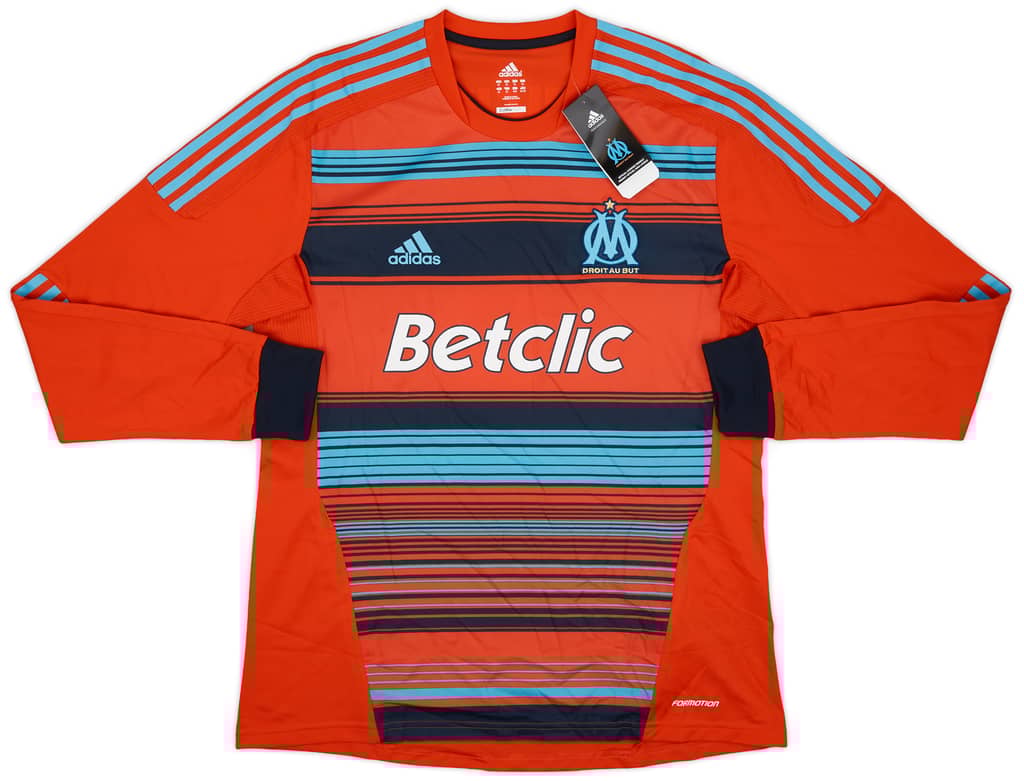 2011-12 Olympique Marseille Third L/S Shirt Lucho #8 (XL)