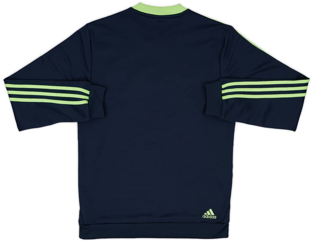 2010-11 Chelsea adidas CL Sweat Top - 8/10 - (S)