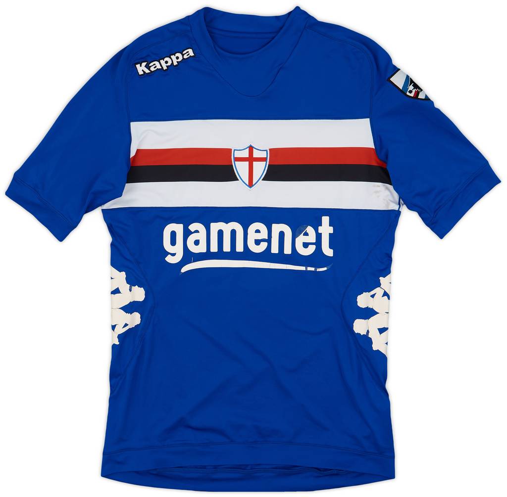 2012-13 Sampdoria Home Shirt #9 - 4/10 - (S)