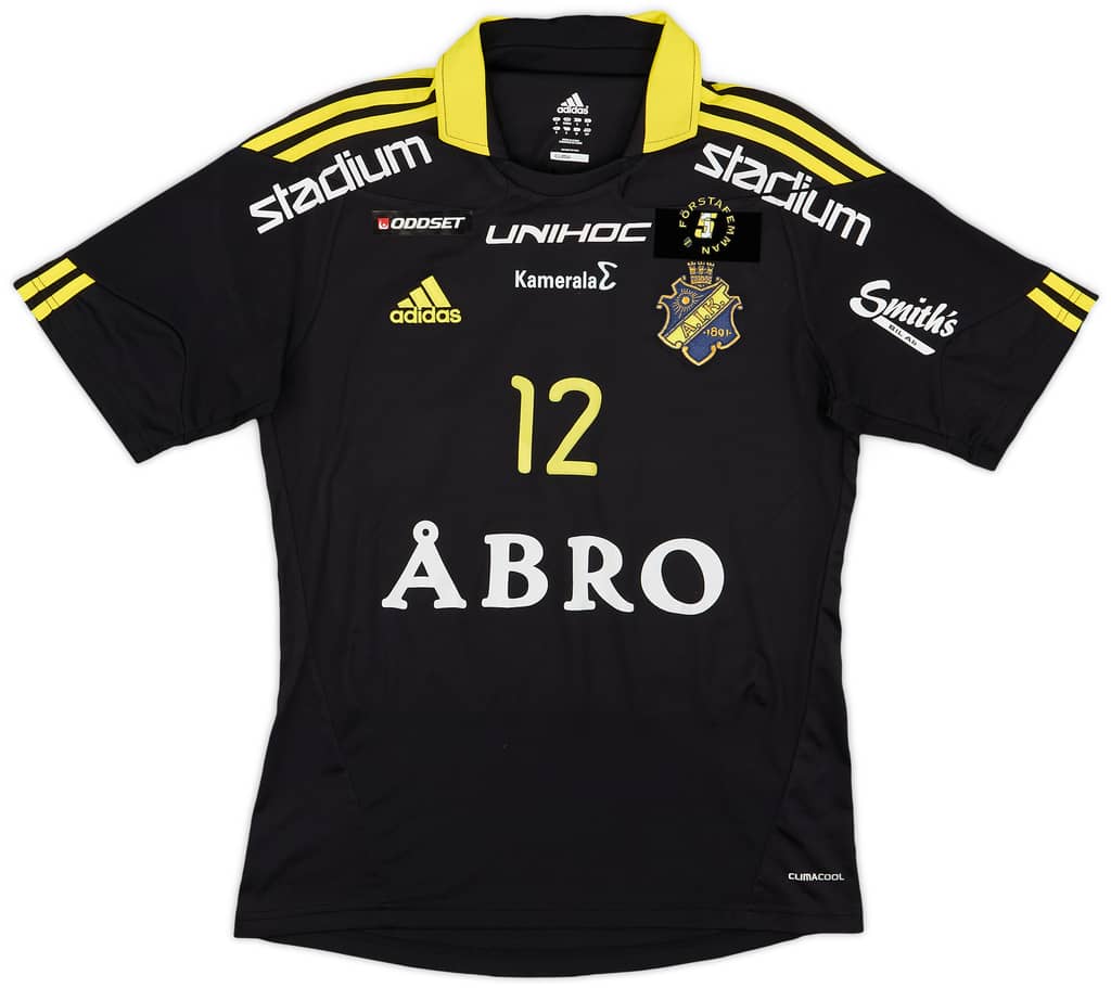 2010-12 AIK Innebandy Match Issue Home Shirt Zingmark #12
