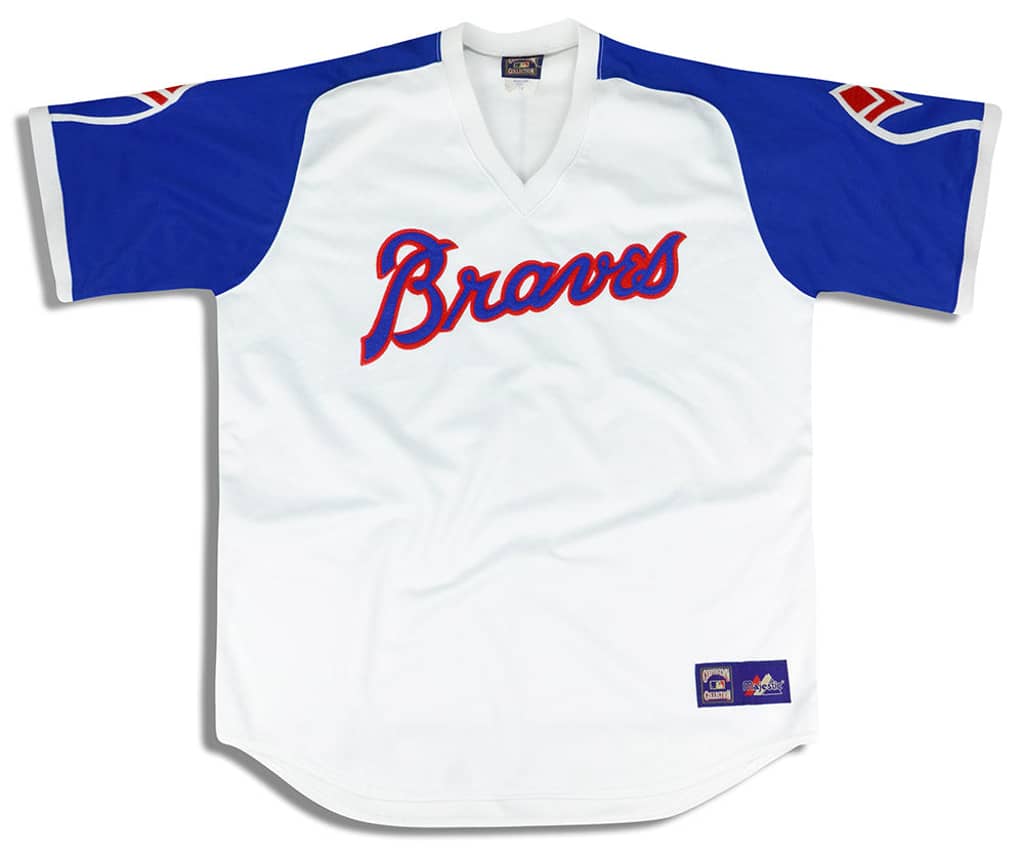 1972-75 Atlanta Braves Majestic Cooperstown Collection Jersey (Home) XXL
