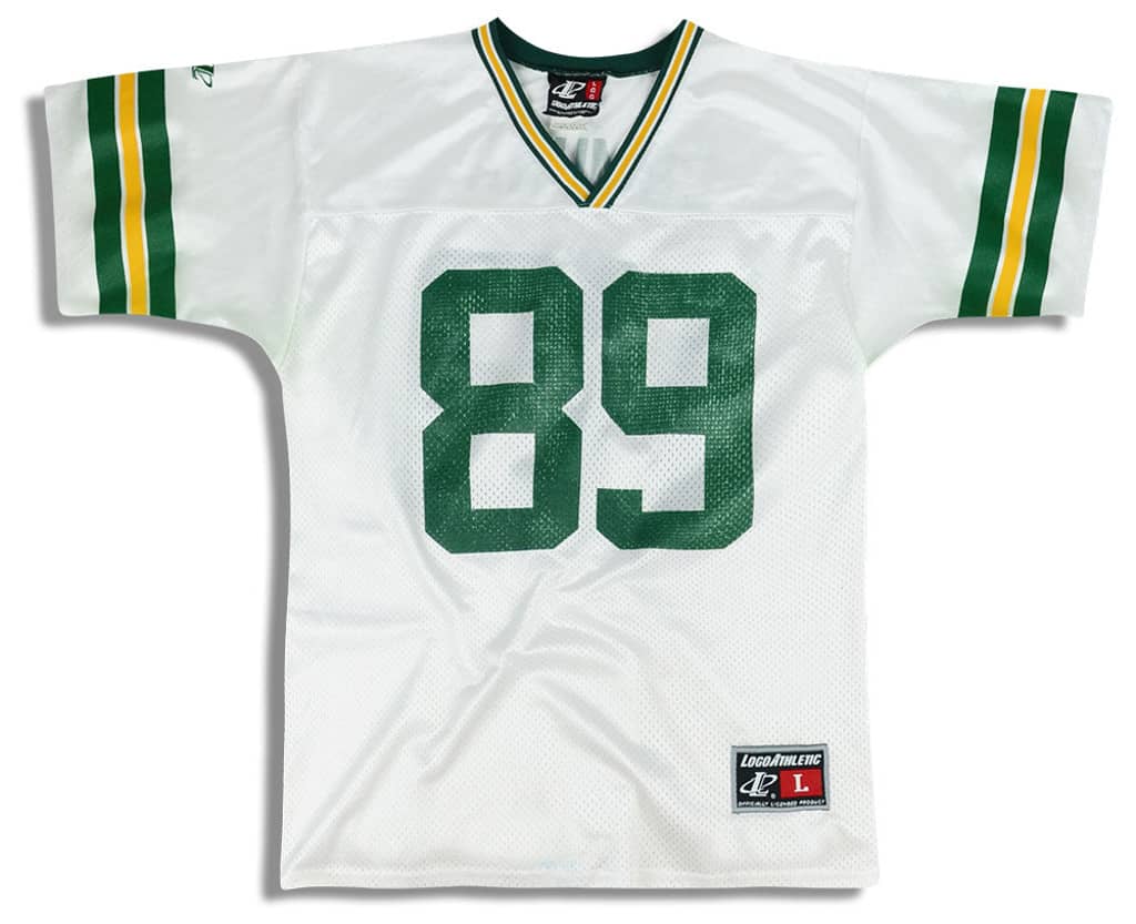 1997-99 Green Bay Packers Chmura #89 Logo Athletic Jersey (Away) Y