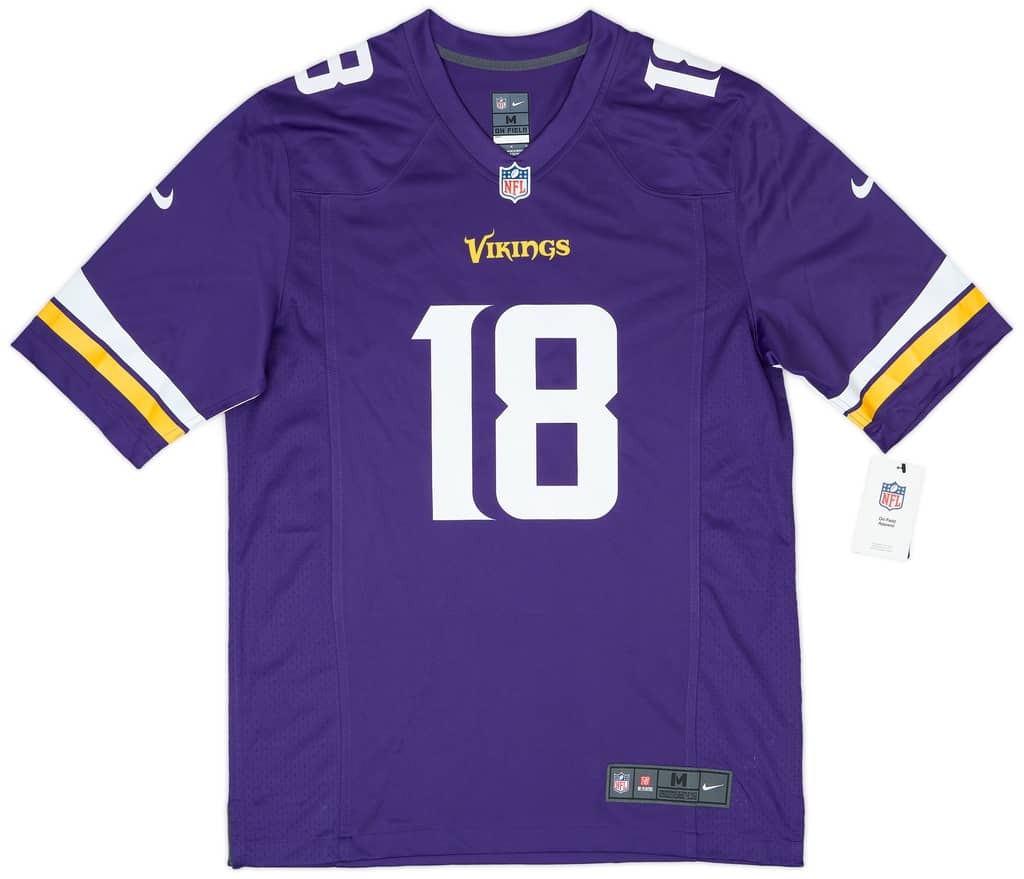 2020-24 Minnesota Vikings Jefferson #18 Nike Game Home Jersey (M)