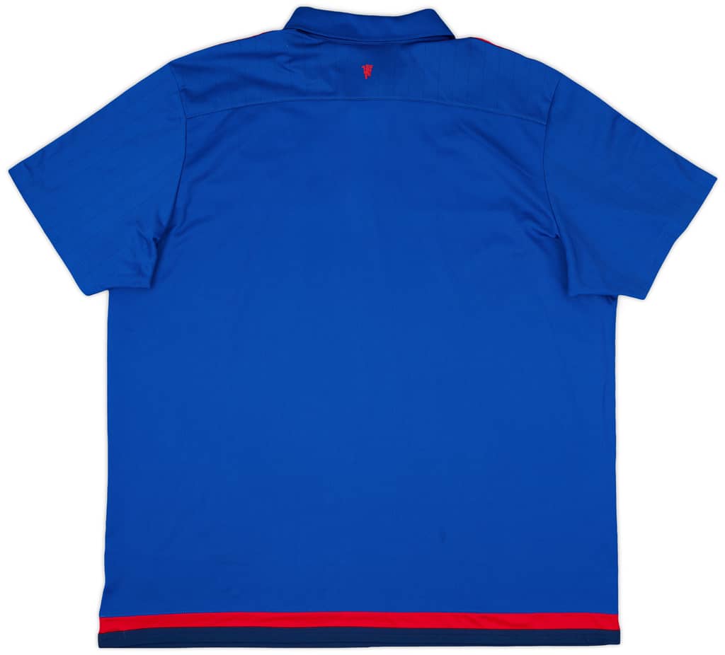 2015-16 Manchester United adidas Polo Shirt - 10/10 - (XXL)