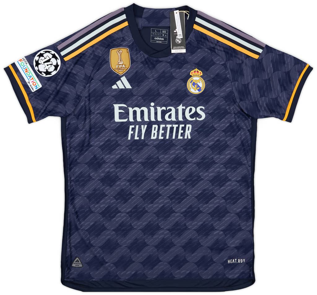 2023-24 Real Madrid Authentic Away Shirt
