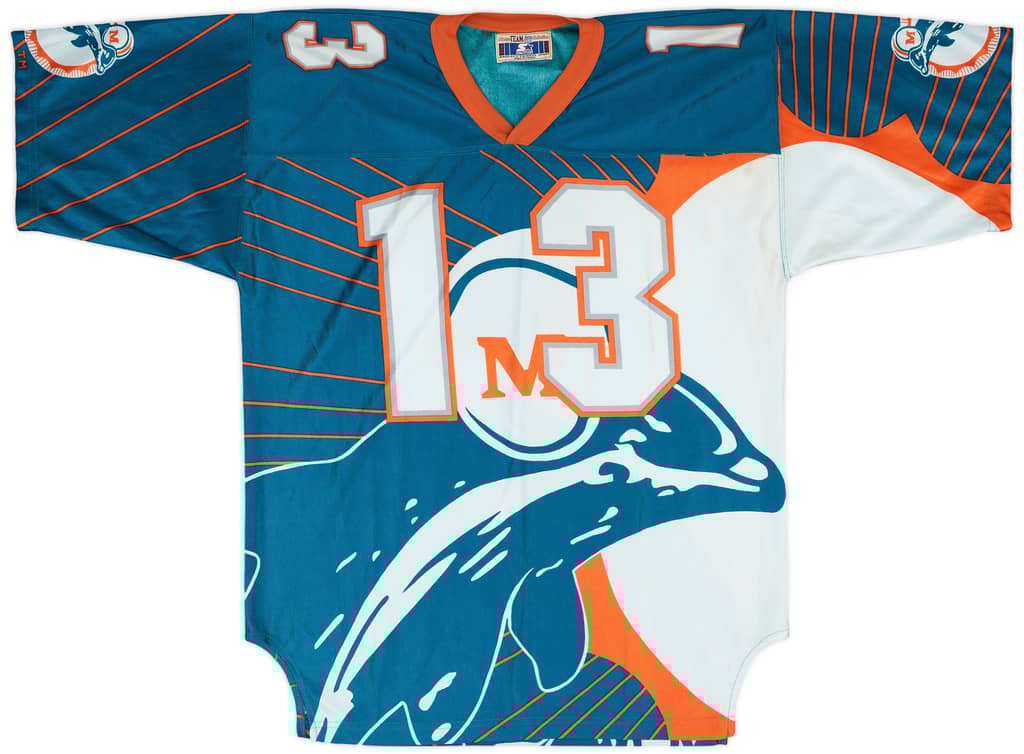 1990s Miami Dolphins #13 Starter Fanimation Jersey - 8/10 - (XL)