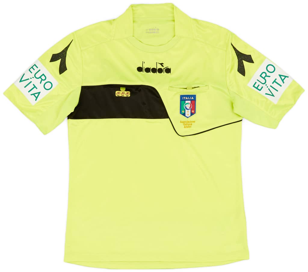 2017-18 Italy Diadora Referee Shirt - 7/10 - (L)