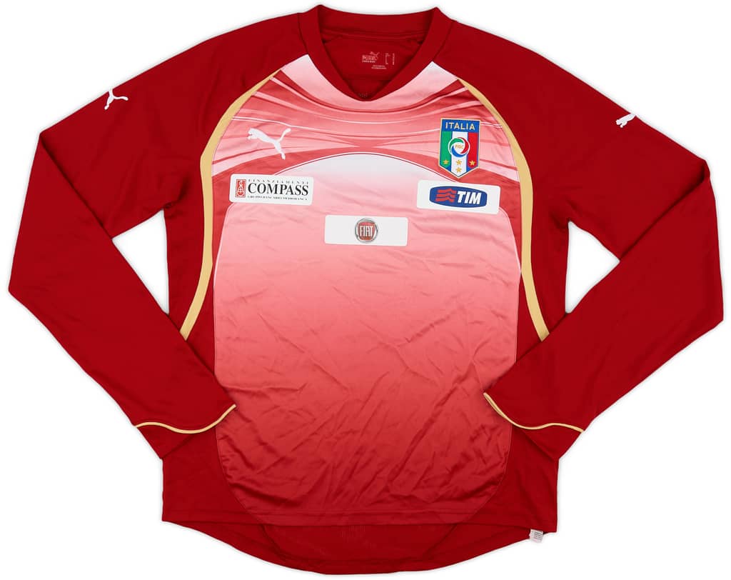 2010-11 Italy Puma Training L/S Shirt - 9/10 - (M)
