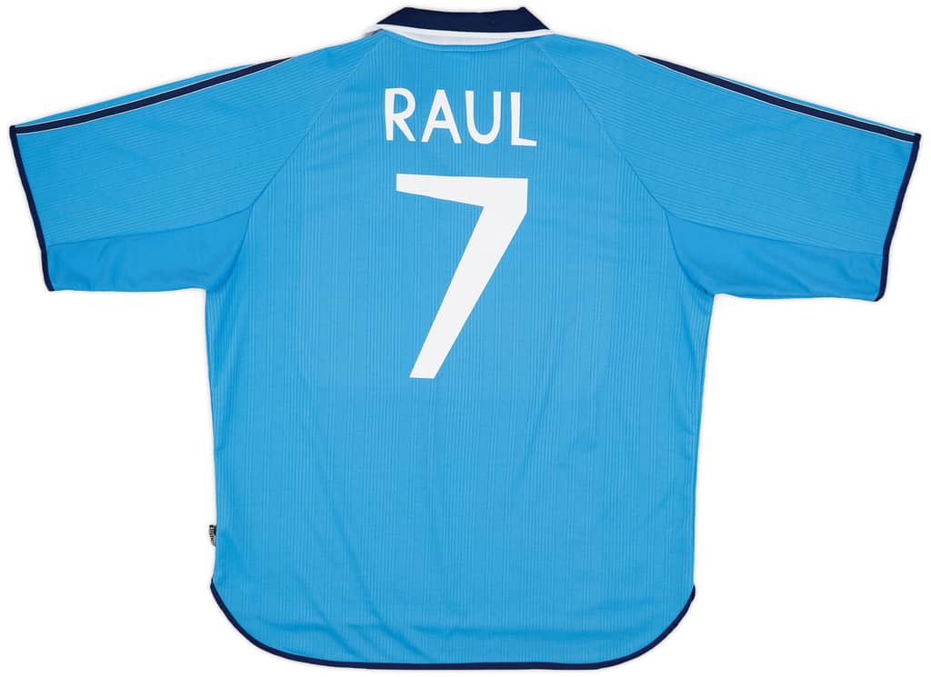 1999-00 Real Madrid Third Shirt Raul #7 - 10/10 - (XL)
