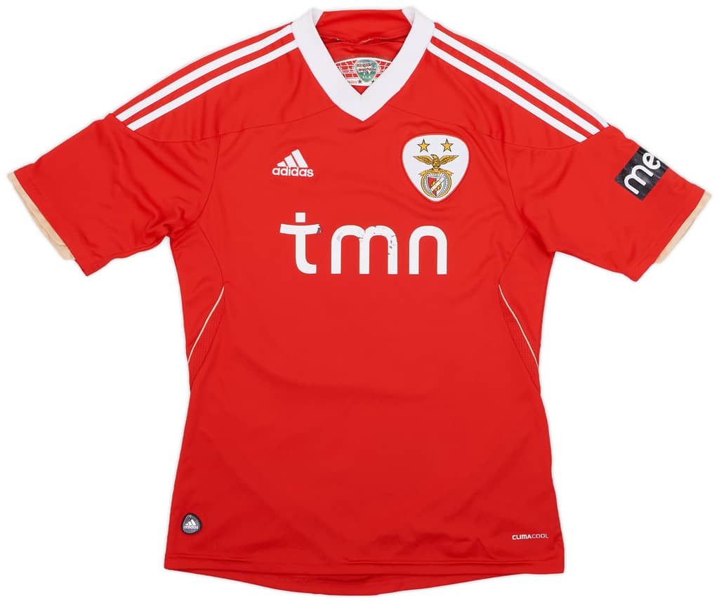 2011-12 Benfica Home Shirt Maxi #14 - 4/10 - (S)