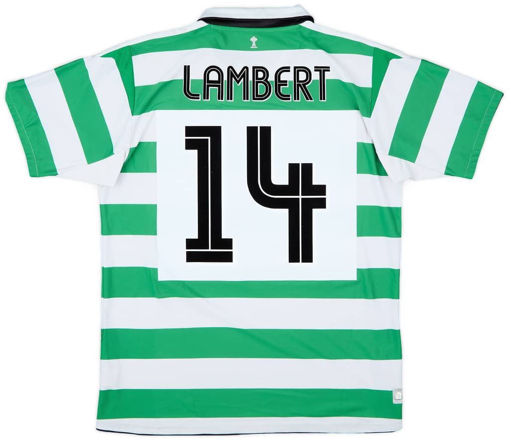 2004-05 Celtic Home Shirt Lambert #14 - 8/10 - (L)