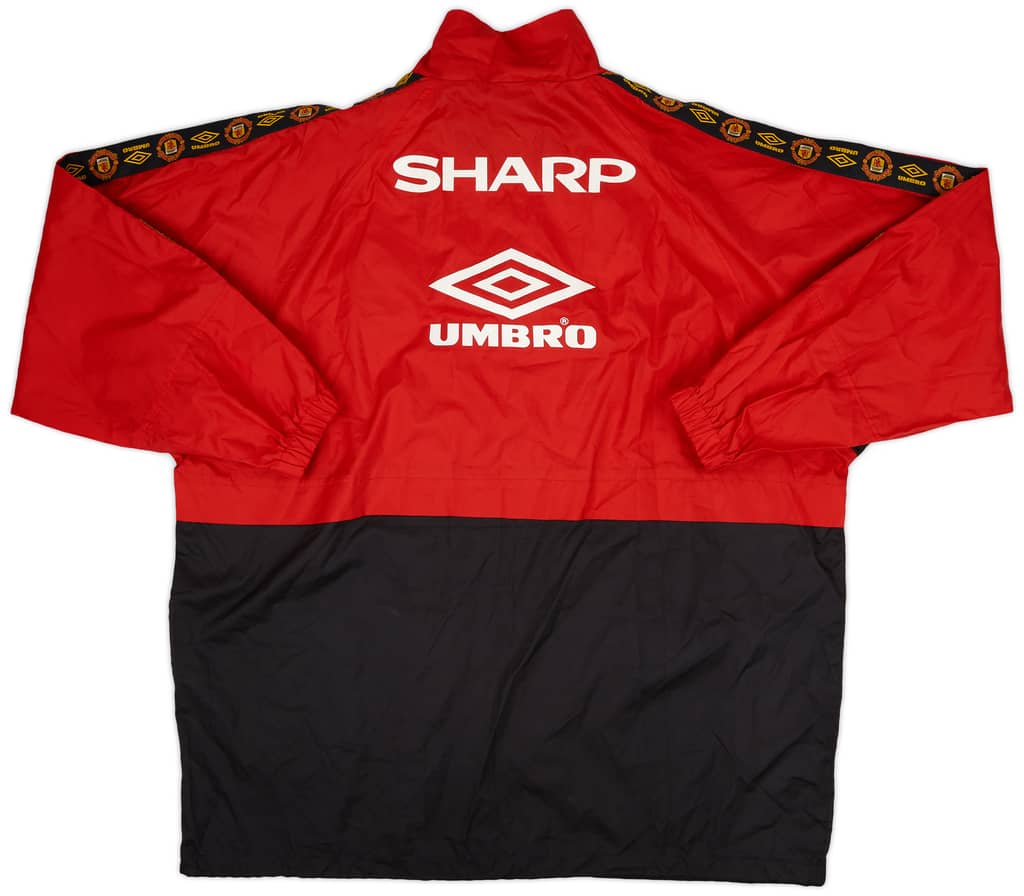 1996-97 Manchester United Umbro Rain Jacket - 9/10 - (XL)