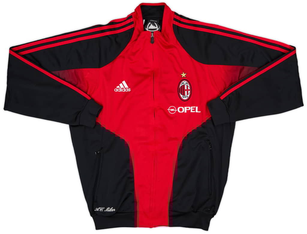 2004-05 AC Milan adidas Track Jacket - 8/10 - (M/L)