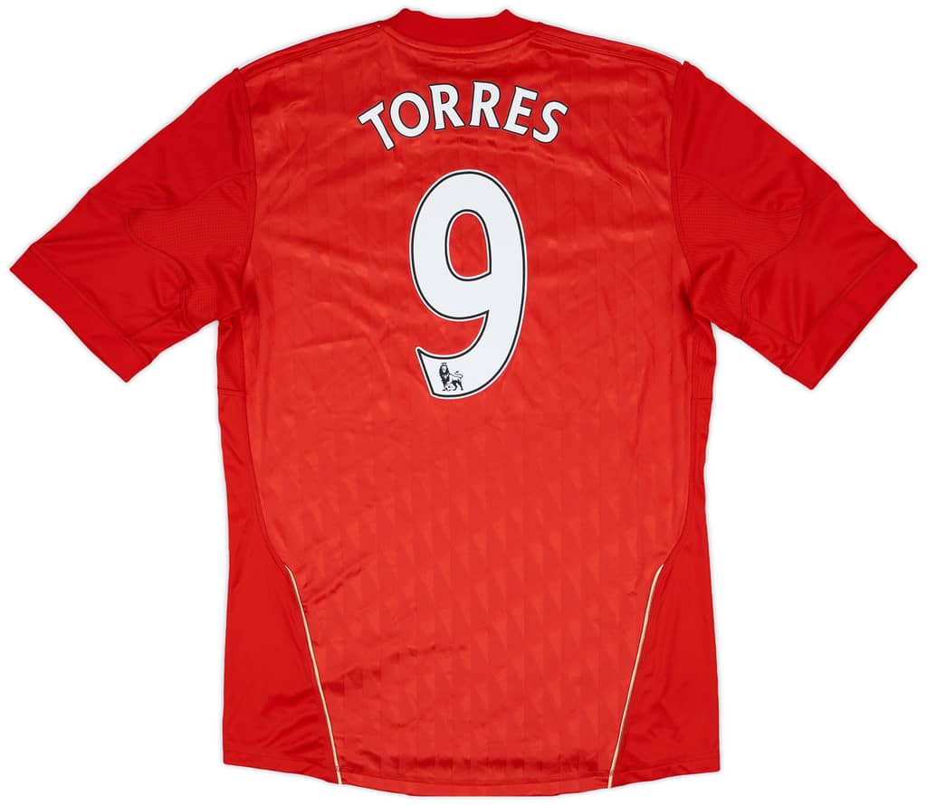 2010-12 Liverpool Home Shirt Torres #9 - 5/10 - (M)
