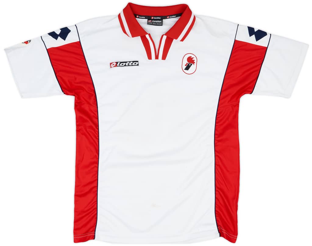 2001-02 Bari Match Issue Home Shirt D'Agostino #10