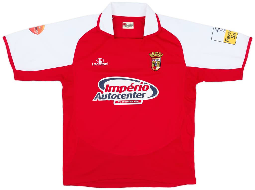 2004-05 Braga Home Shirt - 6/10 - (M)