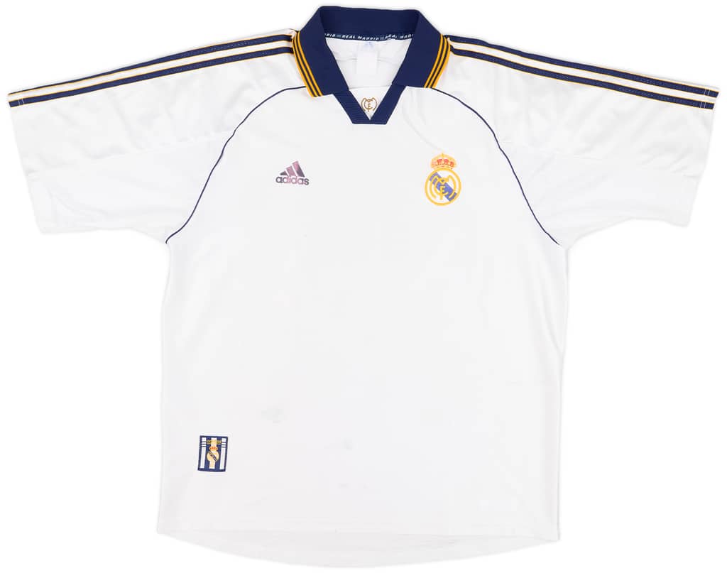1998-00 Real Madrid Home Shirt - 4/10 - (XL)