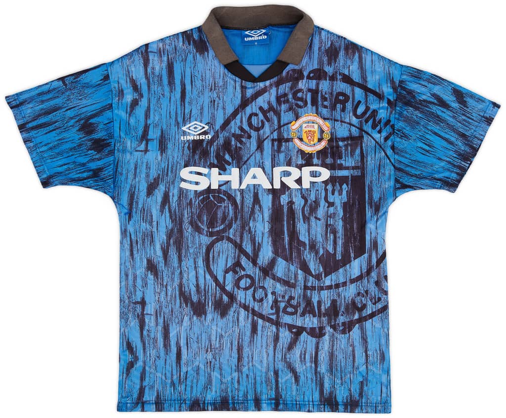 1992-93 Manchester United Away Shirt - 6/10 - (M)