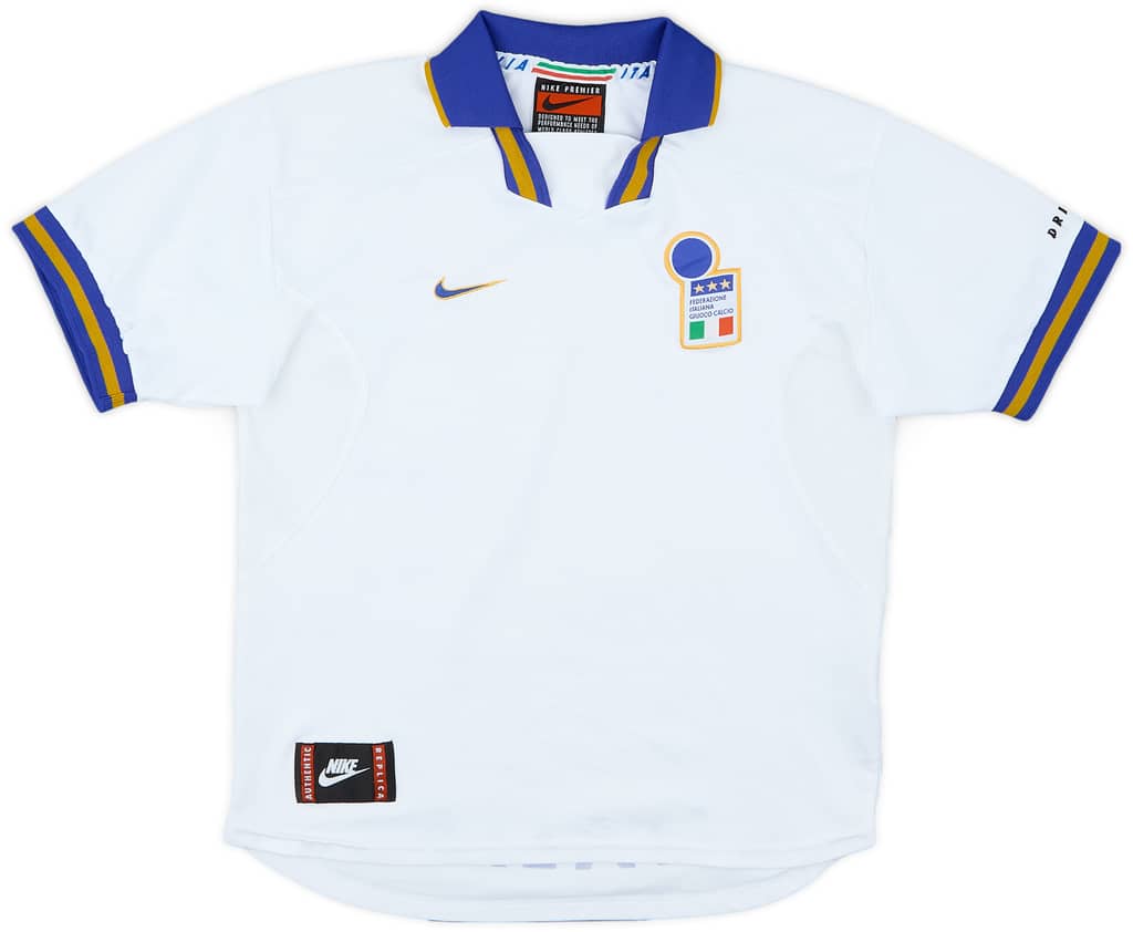 1996-97 Italy Away Shirt - 7/10 - (XL.Boys)