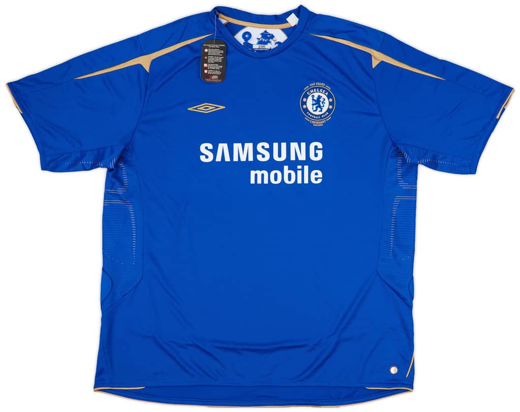 2005-06 Chelsea Centenary Home Shirt Drogba #15 (3XL)