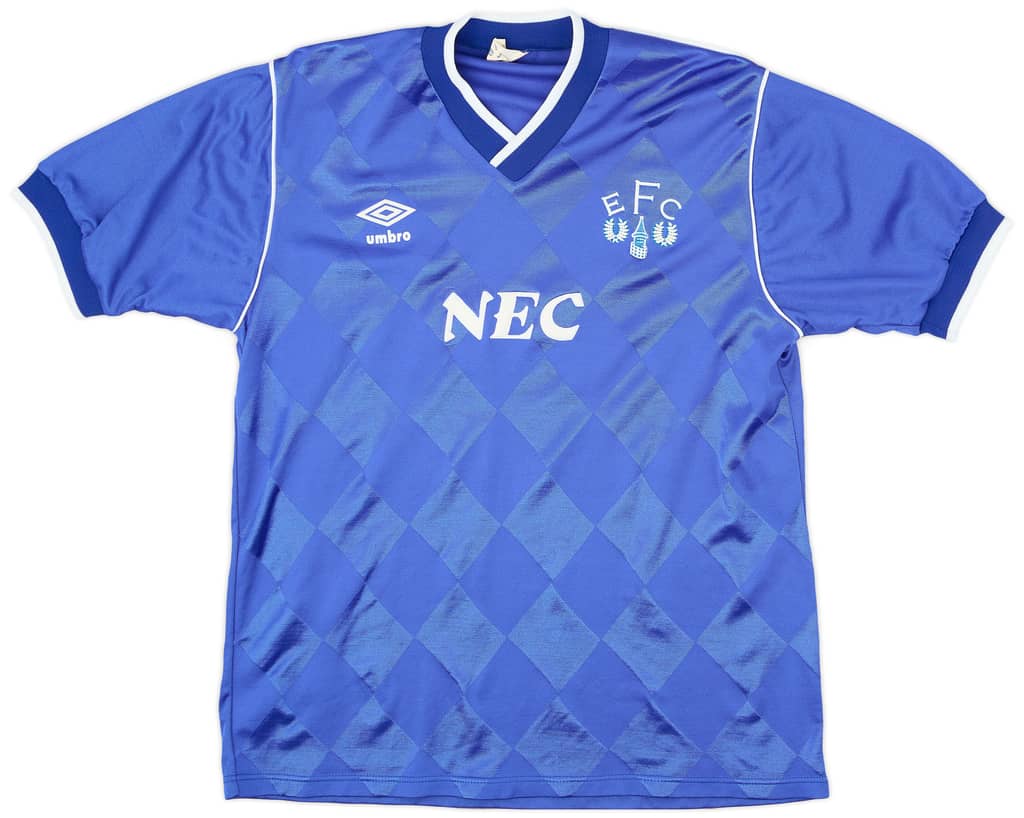 1986-89 Everton Home Shirt - 9/10 - (L)