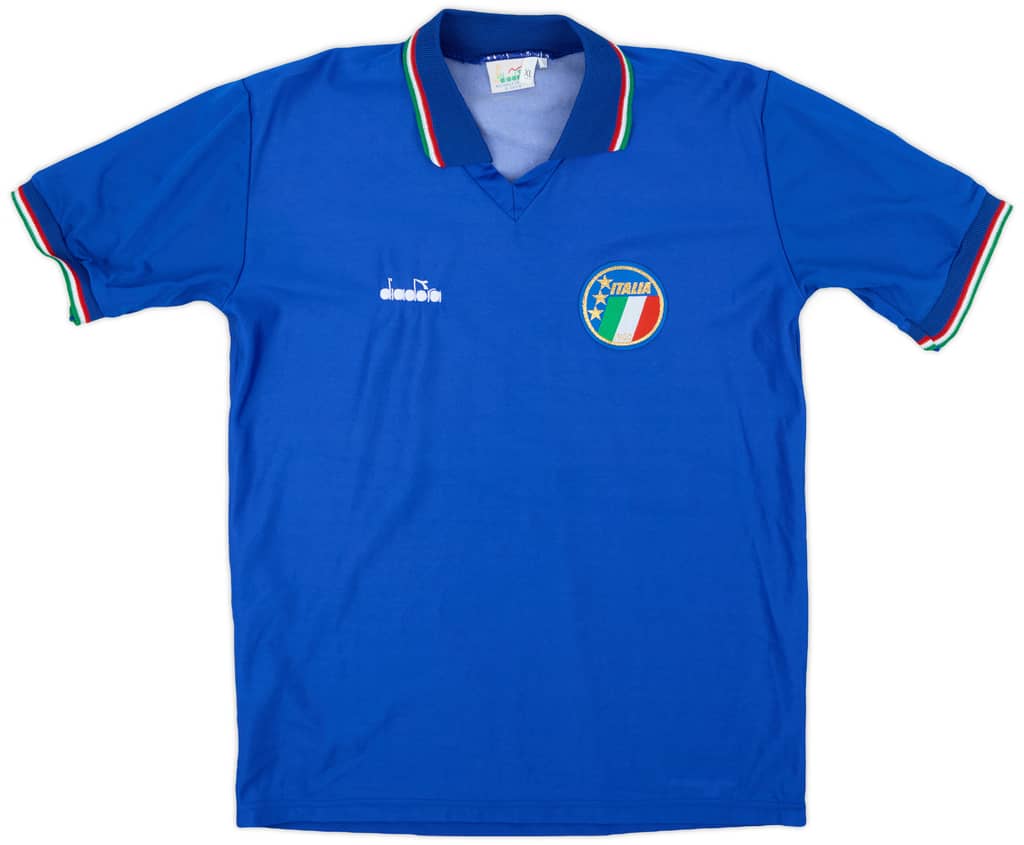 1986-91 Italy Home Shirt - 8/10 - (M)