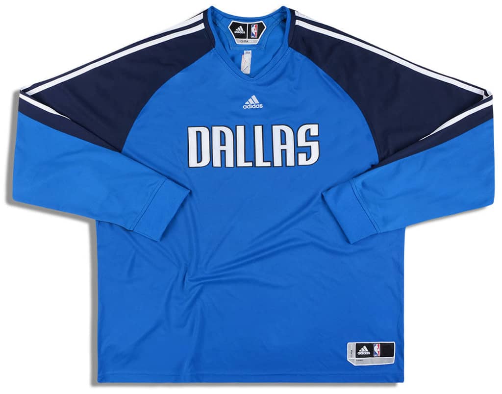 2010-14 Authentic Dallas Mavericks adidas Shooting Shirt XXL