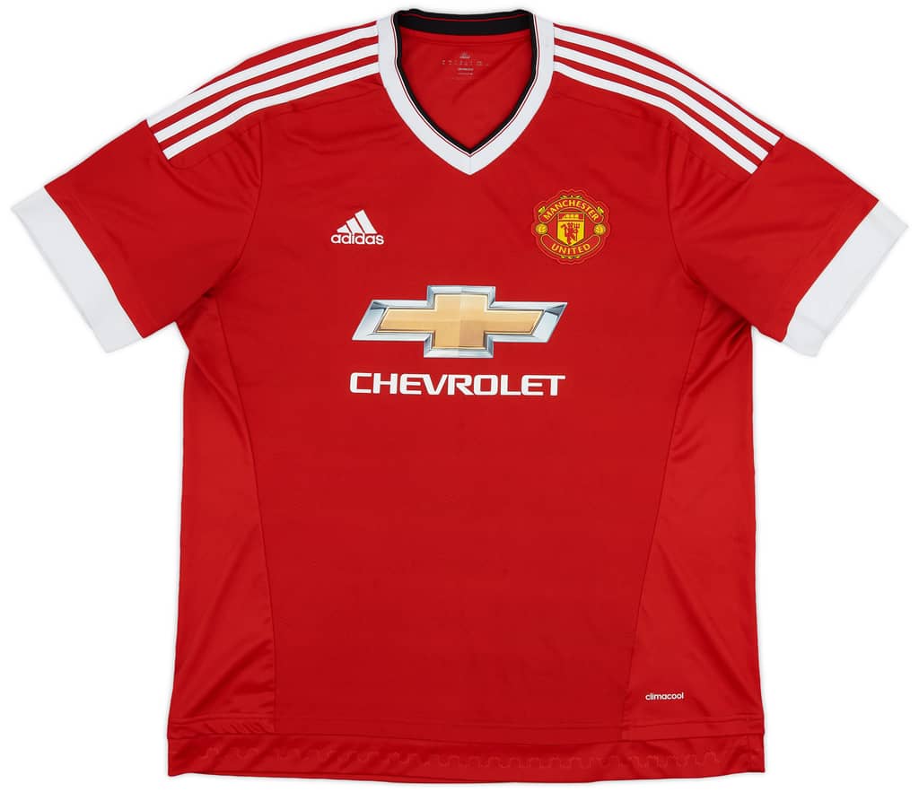 2015-16 Manchester United Home Shirt Rooney #10 - 7/10 - (XL)