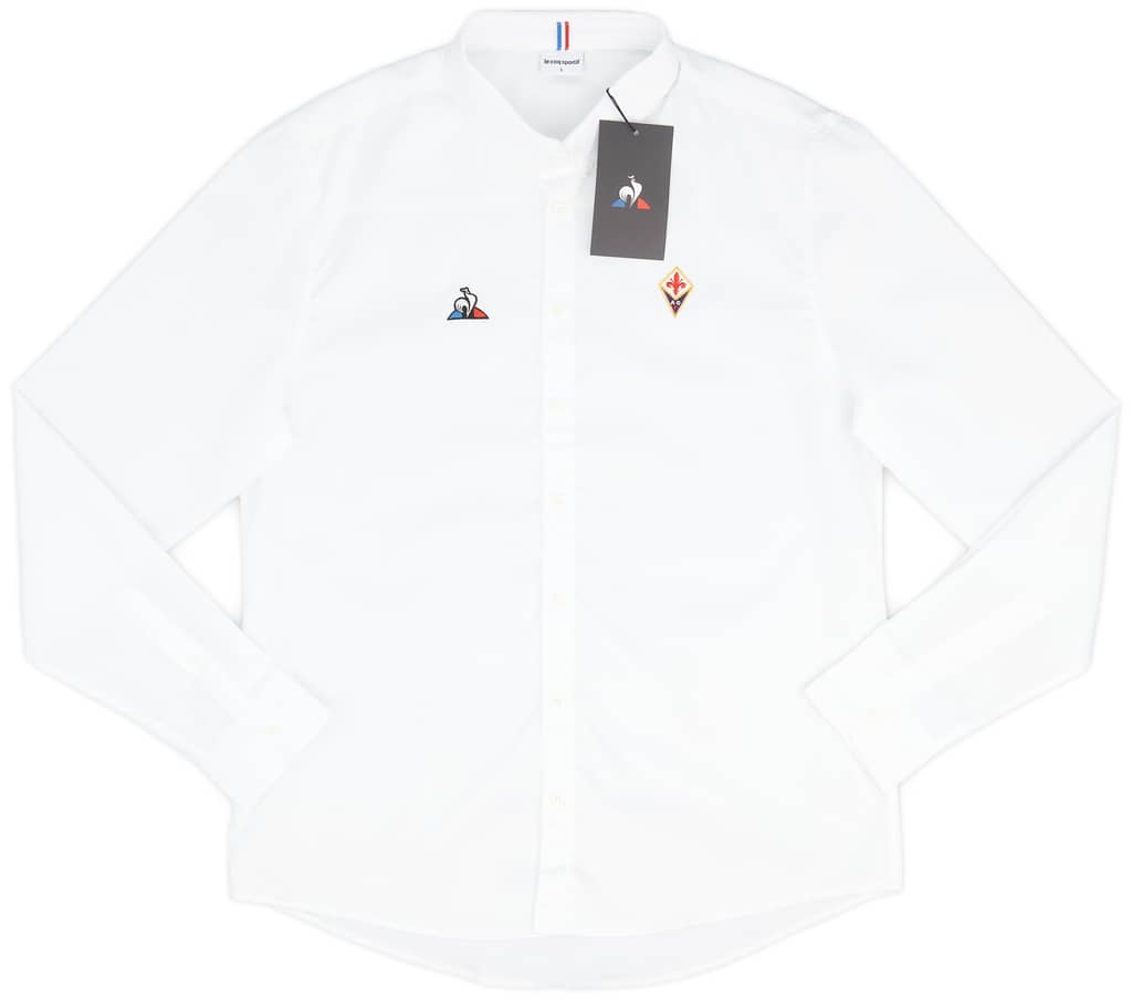 2019-20 Fiorentina Le Coq Sportif Button-Up Shirt
