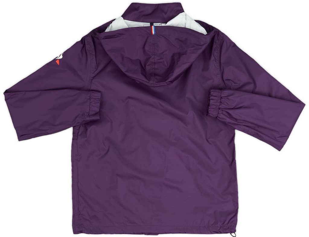 2019-20 Fiorentina Le Coq Sportif Hooded Rain Jacket (XS)