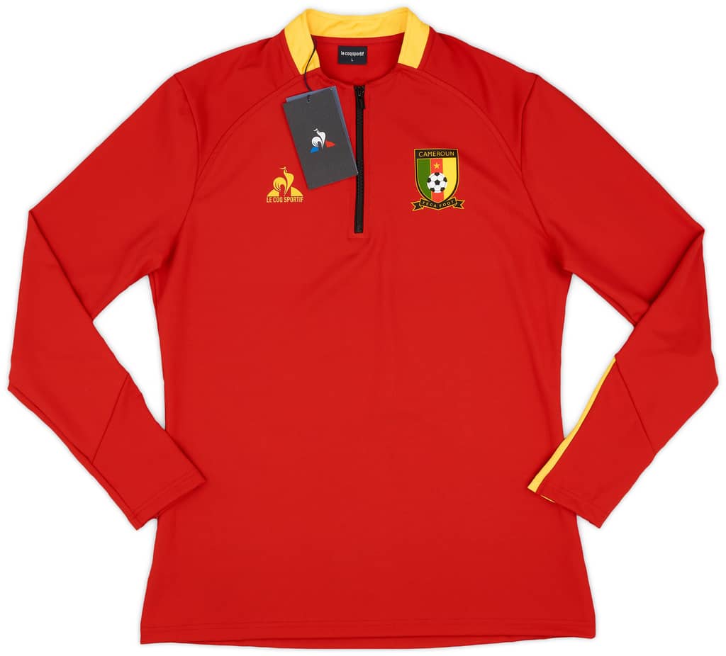 2022 Cameroon Le Coq Sportif 1/4 Zip Training Top