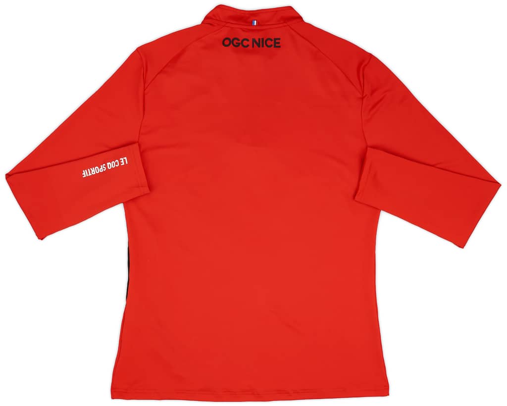 2023-24 Nice Le Coq Sportif 1/4 Zip Training Top