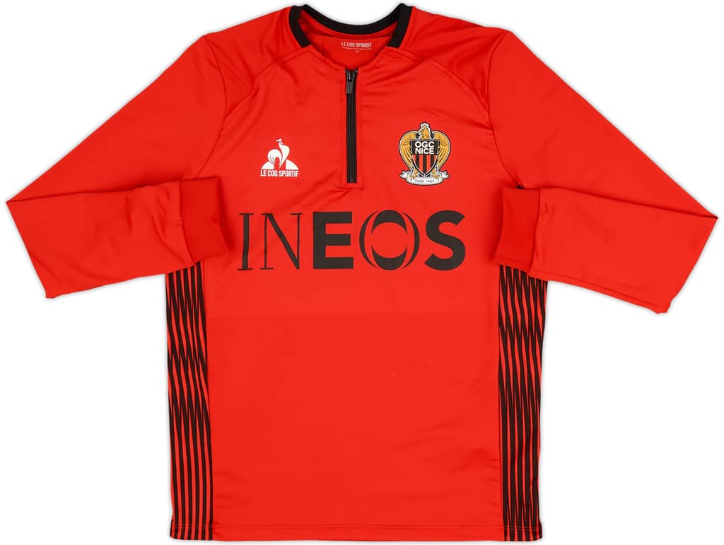 2024-25 Nice Le Coq Sportif 1/4 Zip Sweat Top (KIDS)