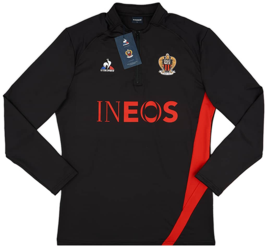2023-24 Nice Le Coq Sportif 1/4 Zip Training Top