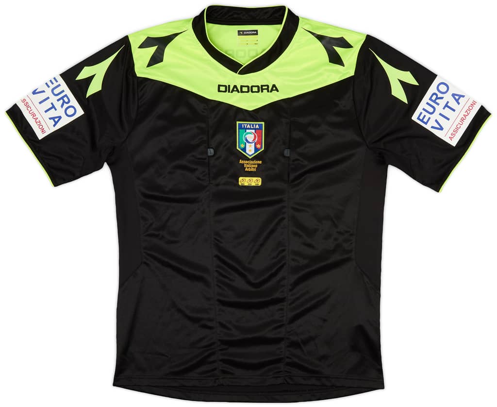 2015-17 Italy Diadora Referee Shirt - 8/10 - (M)