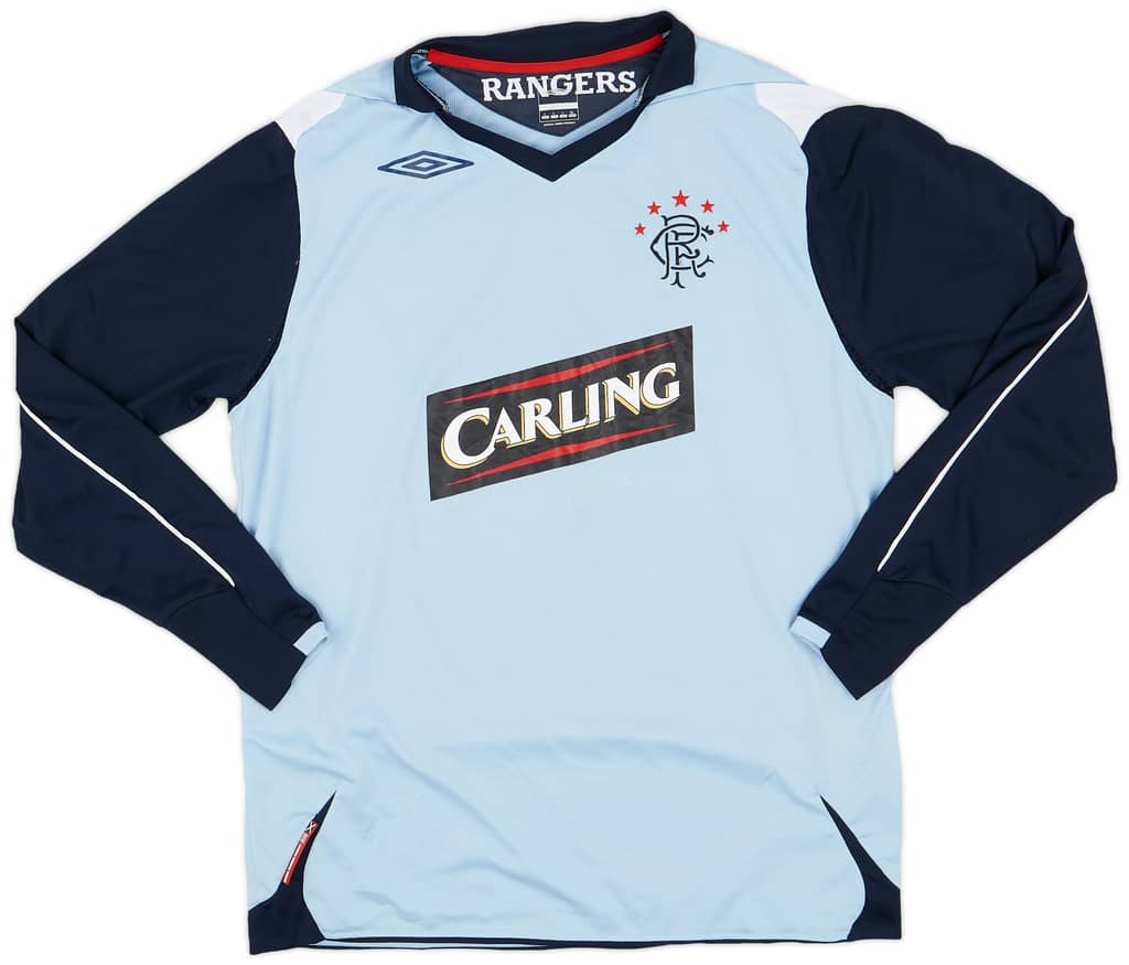 2006-07 Rangers Third L/S Shirt - 7/10 - (L)