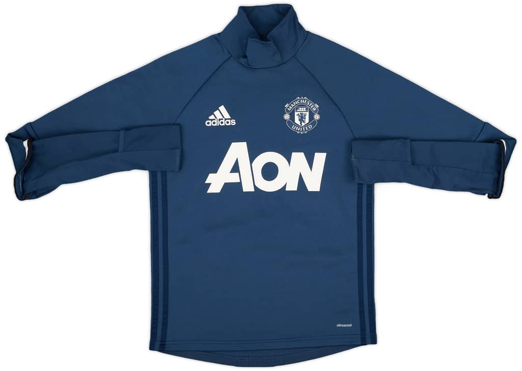 2016-17 Manchester United adidas Training Top - 9/10 - (XS)