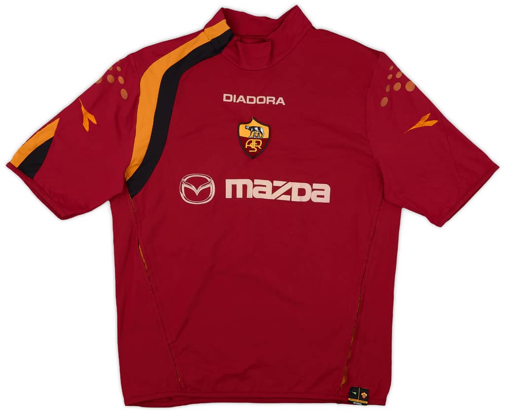 2004-05 Roma Home Shirt Cassano #18 - 7/10 - (XL.Boys)