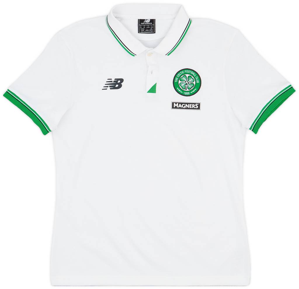 2016-17 Celtic New Balance Polo Shirt - 7/10 - (M)