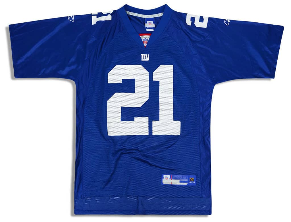 2005-06 New York Giants Barber #21 Reebok On Field Jersey (Home) XL