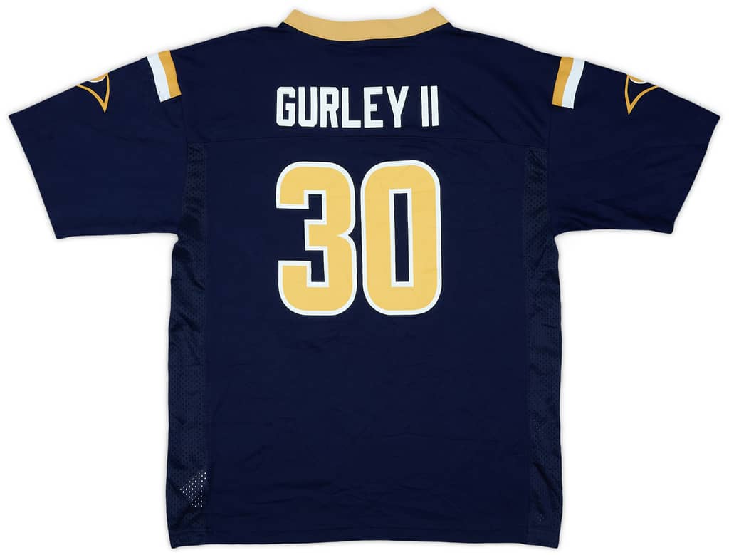 2015 St Louis Rams Gurley II #30 NFL Replica Home Jersey - 8/10 - (XL.Boys)