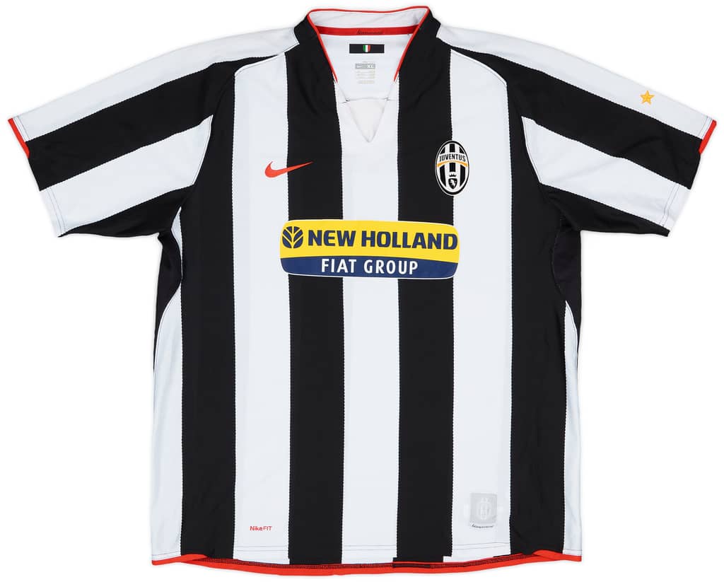 2007-08 Juventus Home Shirt - 7/10 - (XL)