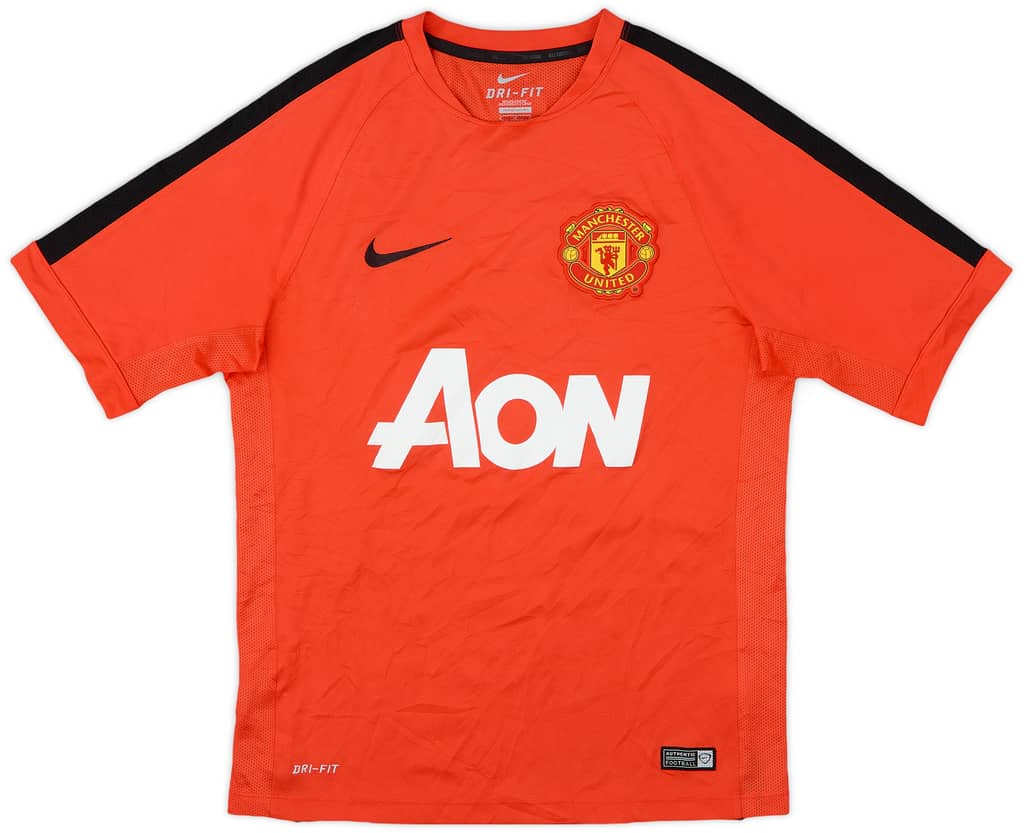2014-15 Manchester United Nike Training Shirt - 8/10 - (L)