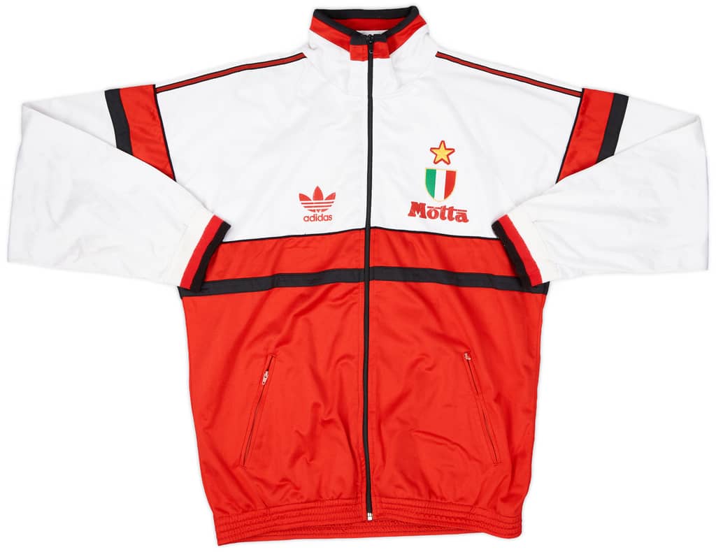 1990-92 AC Milan adidas Track Jacket - 6/10 - (XL)