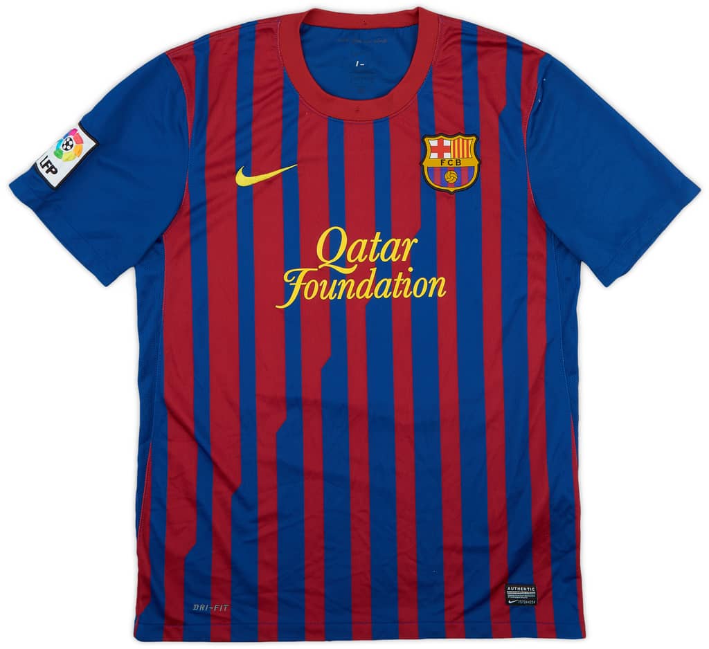 2011-12 Barcelona Home Shirt Messi #10 - 5/10 - (M)