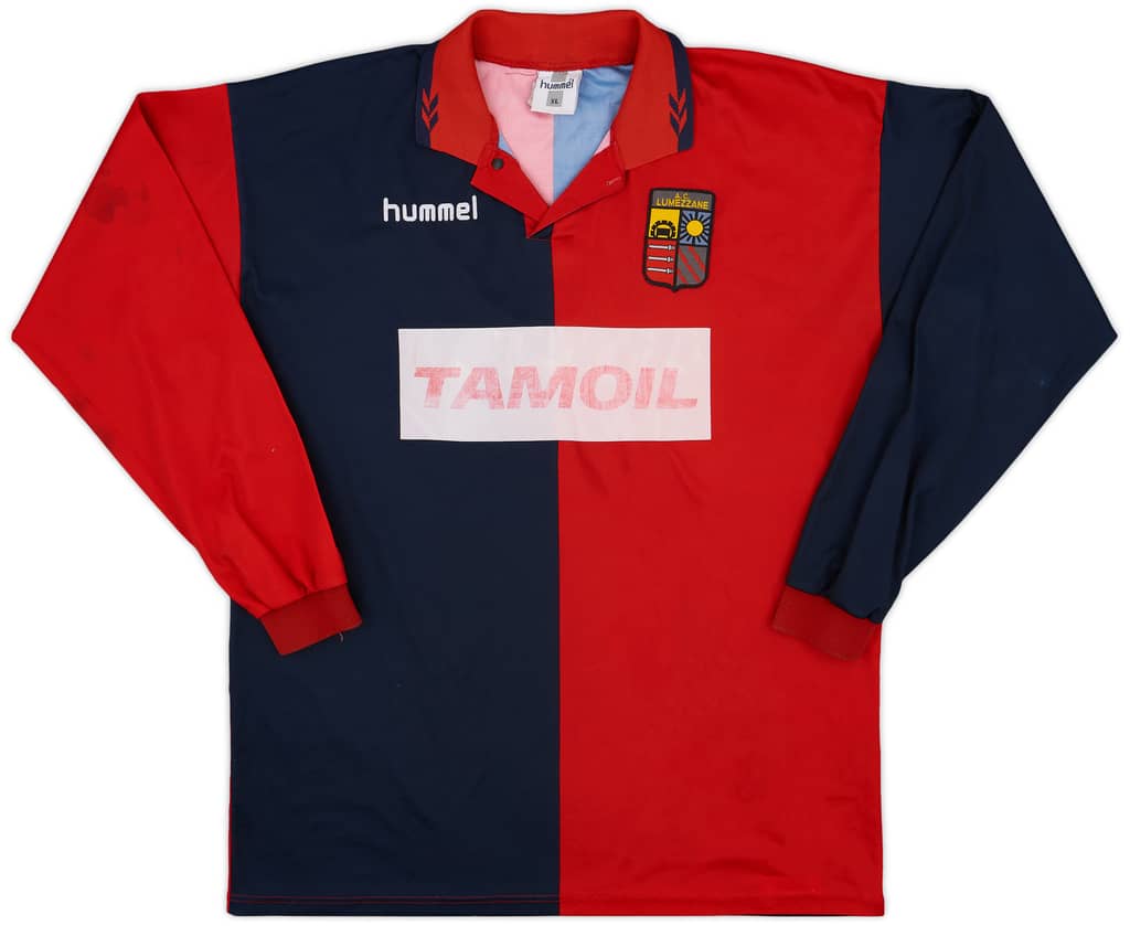 1998-99 Lumezzane Home L/S Shirt #15 - 5/10 - (XL)