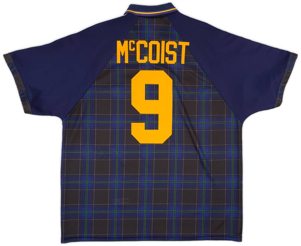 1994-96 Scotland Home Shirt McCoist #9 - 9/10 - (XXL)